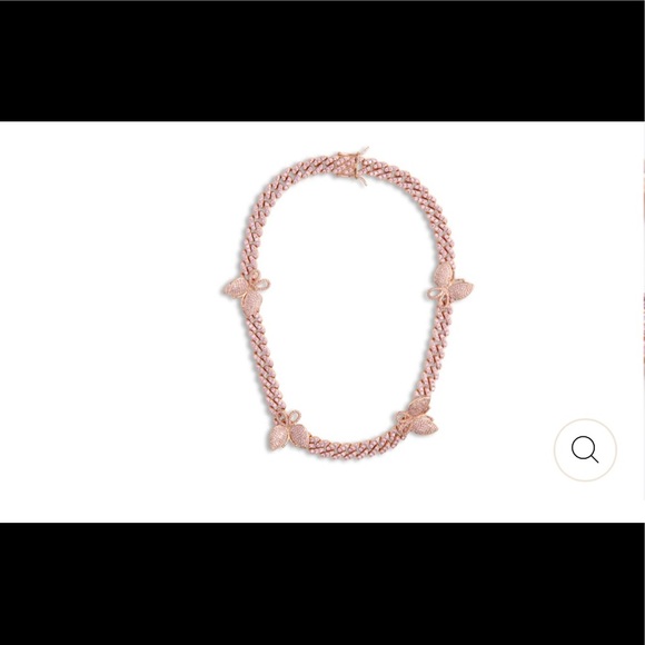 Santo X Santo 12MM Butterfly Rose Gold Chain - Picture 3 of 4